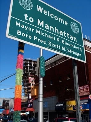 yarn bombing