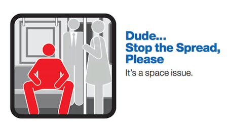 Dude, Close Your Legs.